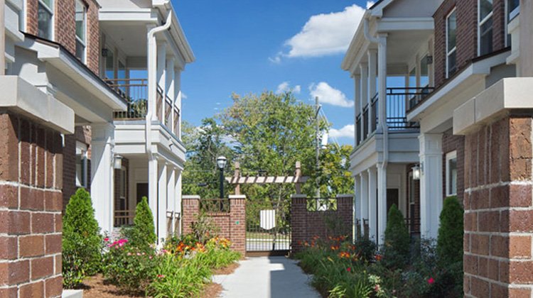 Mechanicsville Station Courtyard
